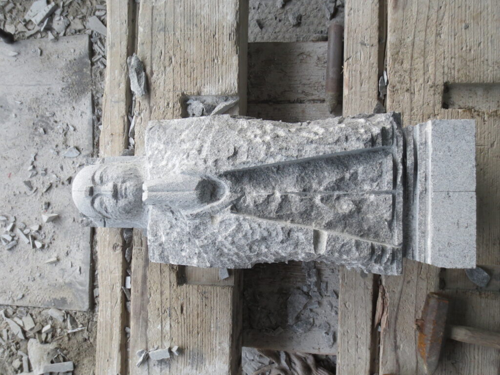 合掌地蔵尊 地蔵尊加工