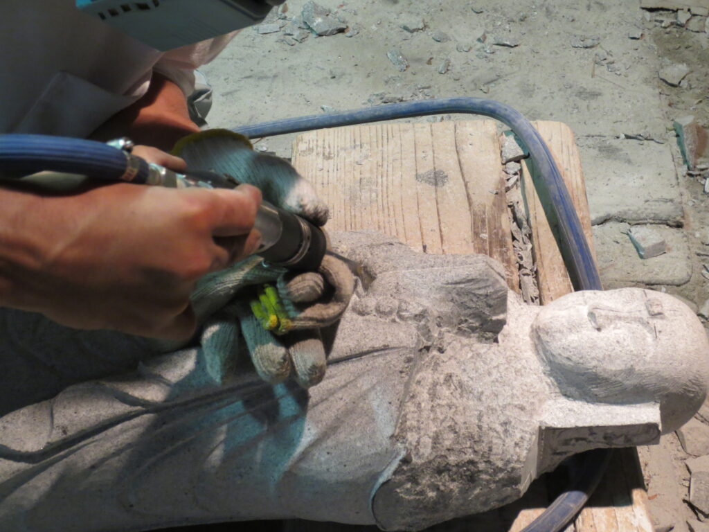 合掌地蔵尊 地蔵尊加工