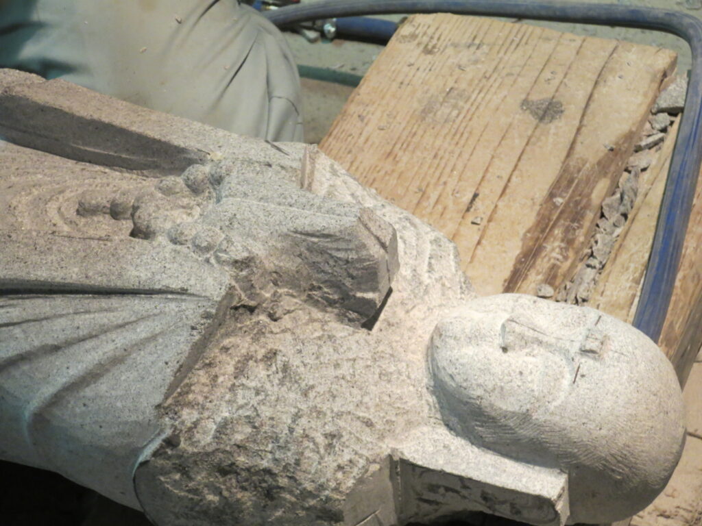 合掌地蔵尊 地蔵尊加工