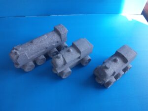 石材彫刻作品【汽車】