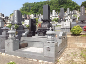 和型石碑施工例-4-2