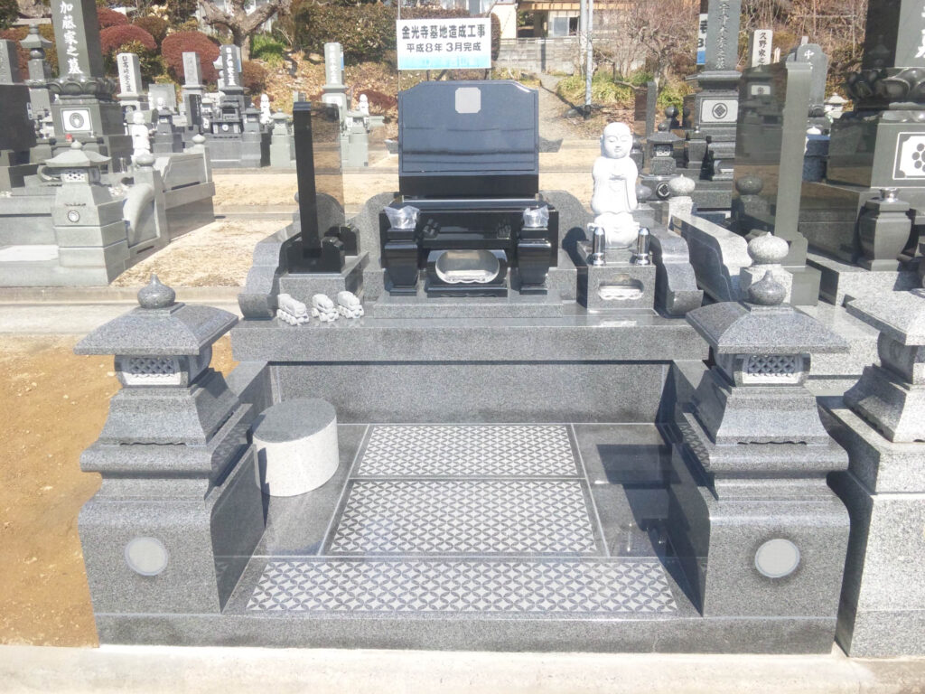 洋型石碑施工例-2-1