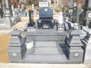 洋型石碑施工例-2-1