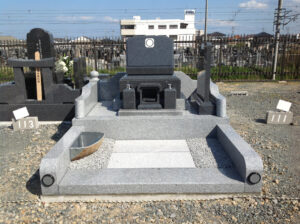 洋型石碑施工例3-1